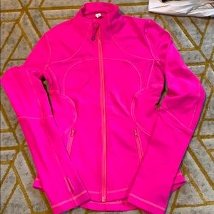 Hot Pink Lululemon Zip Jacket